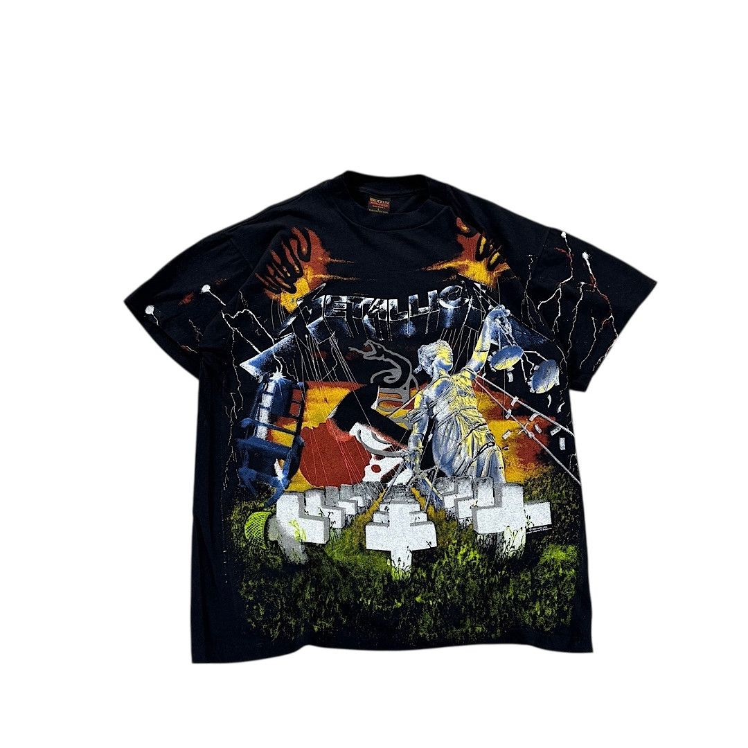 Metallica Vintage 1991 Metallica Wild Oats Master Of Puppets Size US L / EU 52-54 / 3 - 1 Thumbnail