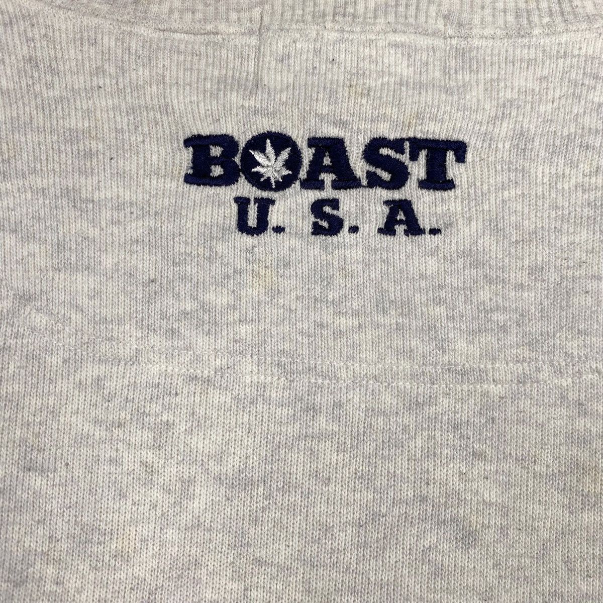 Boast × Vintage Vintage Boast USA Printed Crewneck Sweatshirt Light Gray Size US XL / EU 56 / 4 - 9 Thumbnail