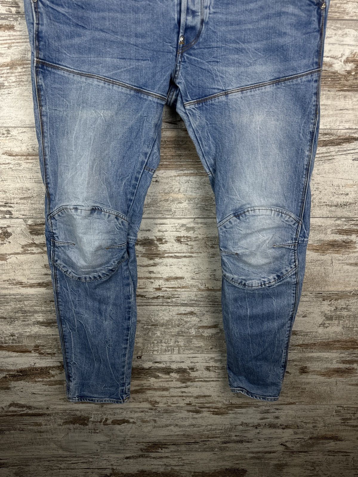 G-Star × Vintage Mens G Star Raw 5620 3D SLIM cargo pants jeans denim Size US 38 / EU 54 - 4 Thumbnail