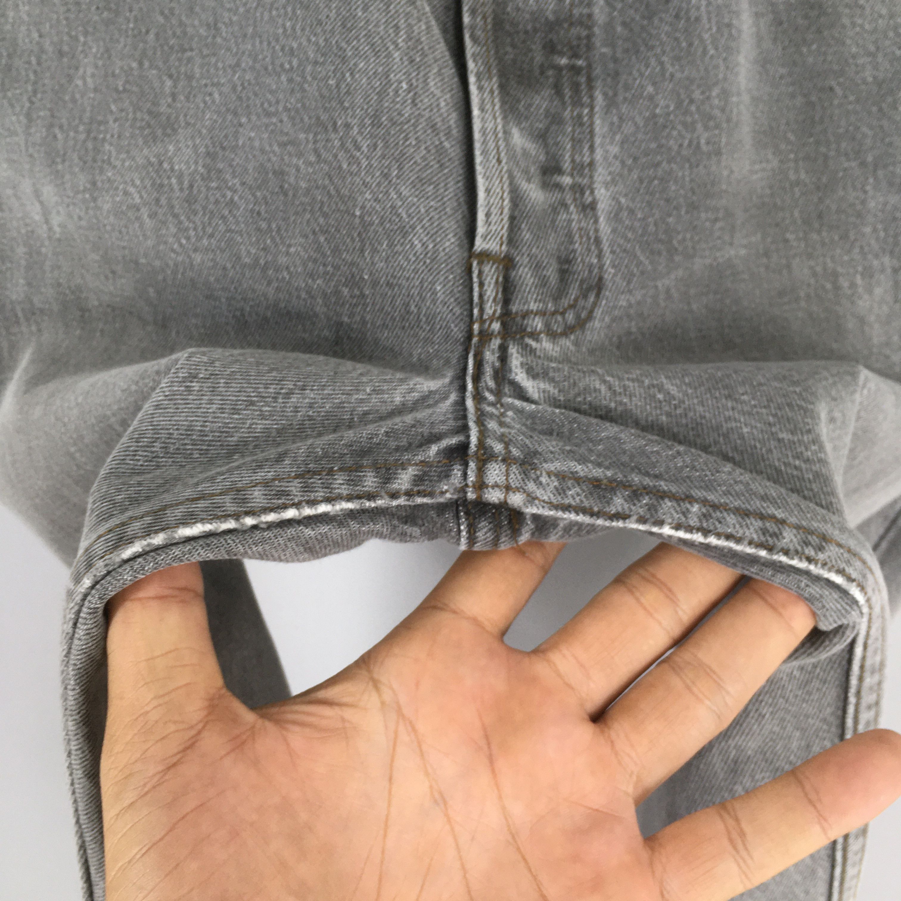 Levi's Size 31x29.5 Vintage 80s Levi's 501 Faded Black Jeans S1665 Size US 31 - 5 Thumbnail