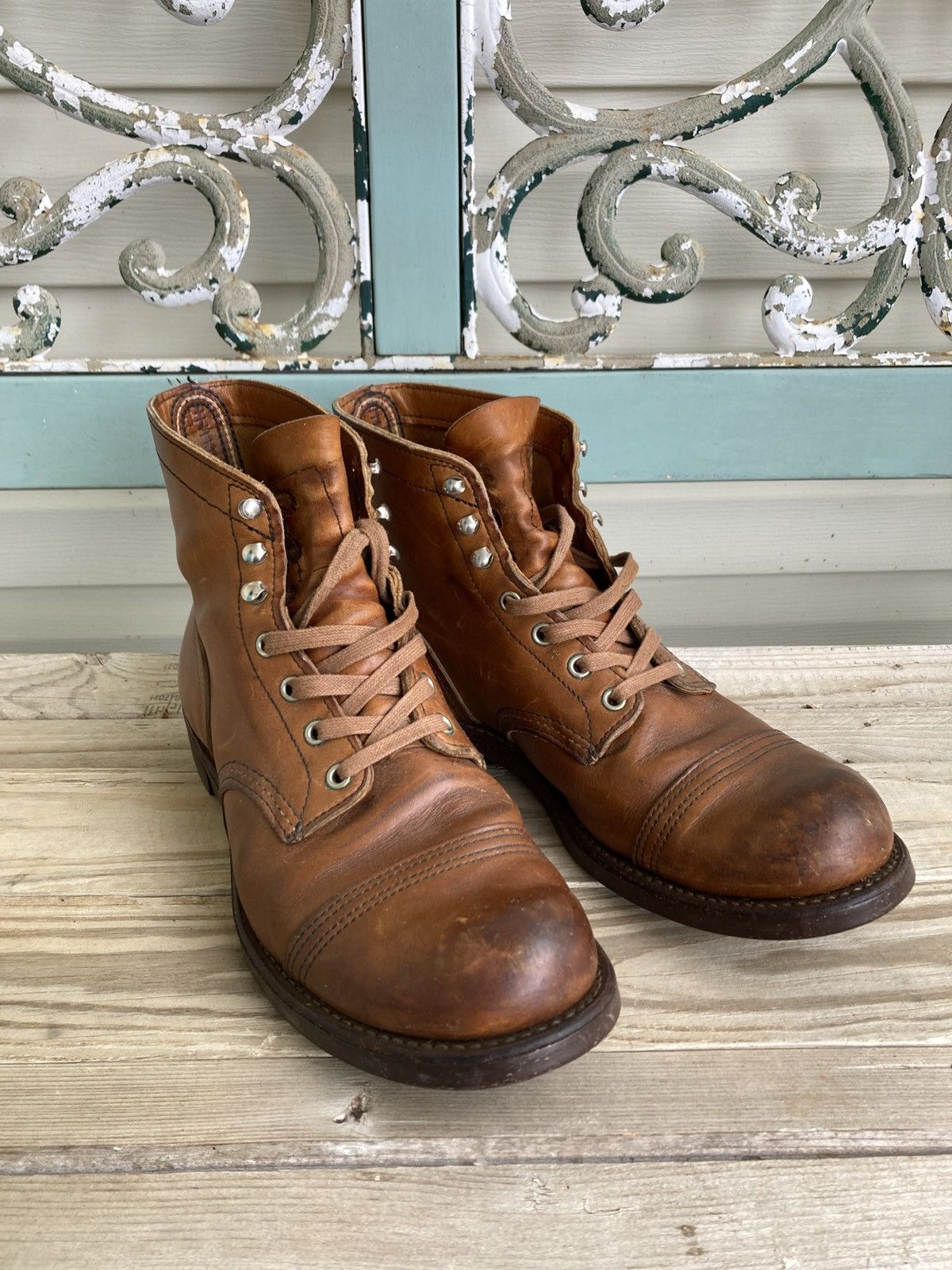 Red Wing 8112 Iron Ranger Oro-igional Boots Size US 10 / EU 43 - 4 Thumbnail