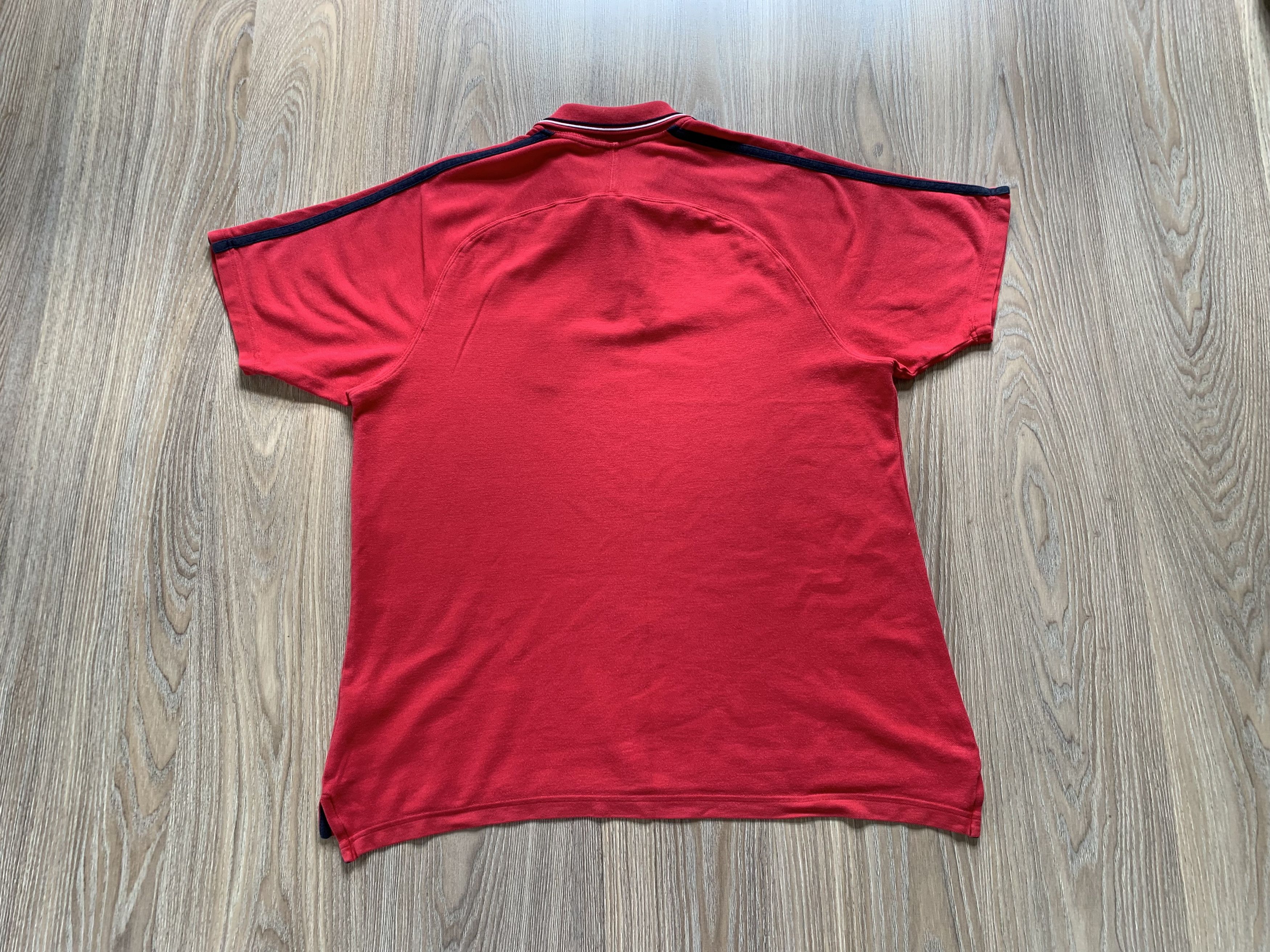 Marks & Spencer × Vintage Marks And Spencer England Red Cotton Polo Size US M / EU 48-50 / 2 - 3 Thumbnail