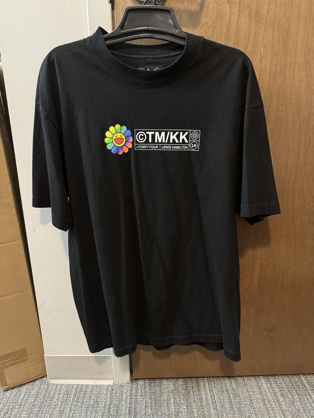 Formula 1 Lewis Hamilton Plus 44 Takashi Murakami Suzuka Japan Tee Size US M / EU 48-50 / 2 - 1 Thumbnail