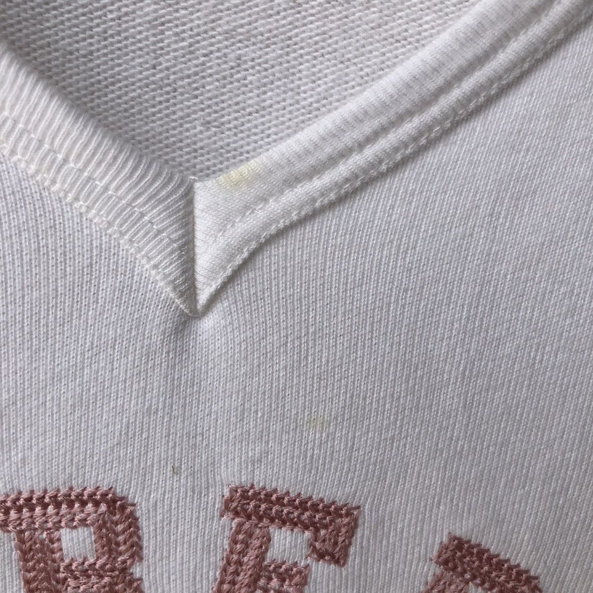 Burberry Burberry Blue Laber Embroided Long Sleeve Tshirt Size S / US 4 / IT 40 - 7 Thumbnail