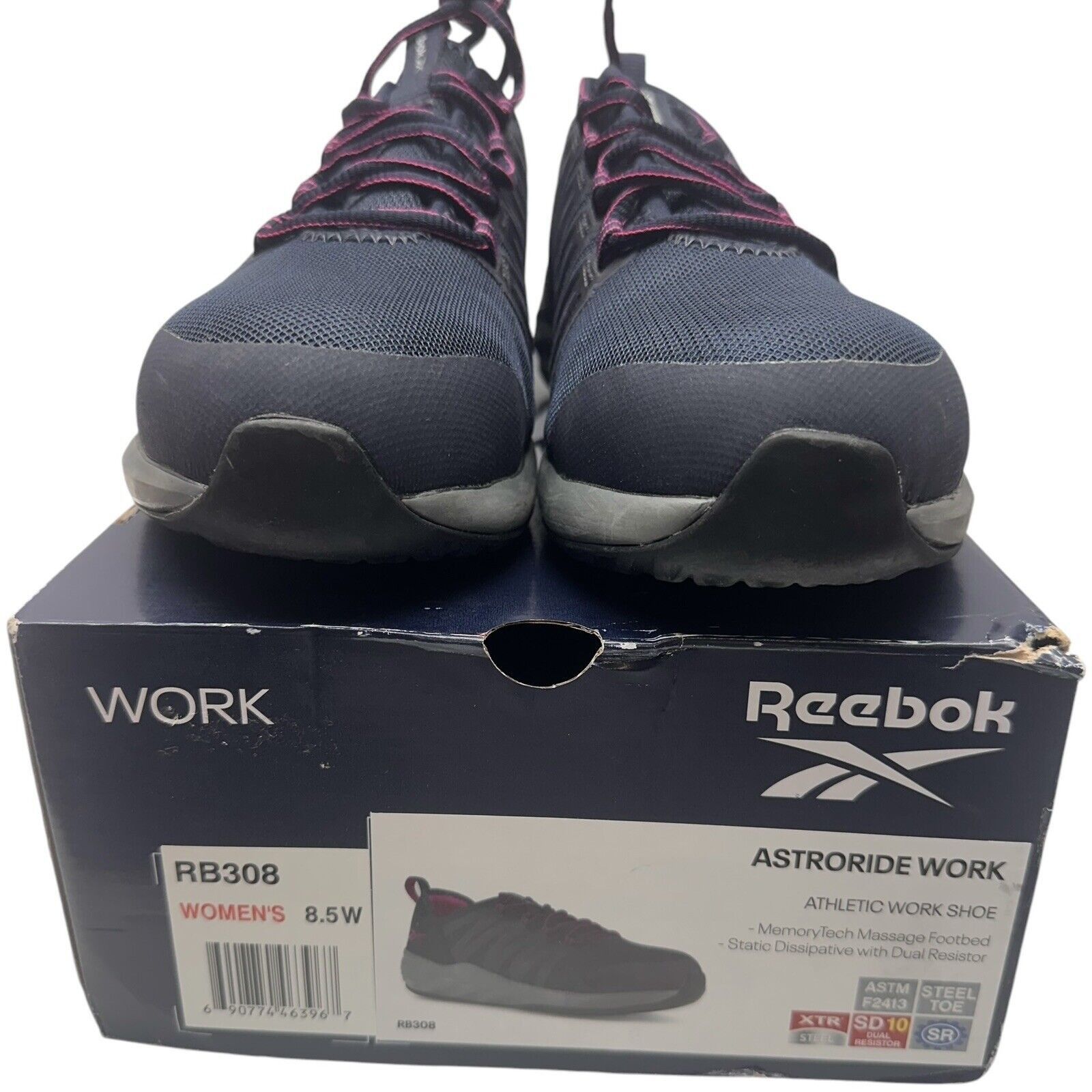 Reebok Reebok Astroride Steel Toe Work Shoe, Women's 8.5 W RB308 Size US 8.5 / EU 41-42 - 2 Thumbnail