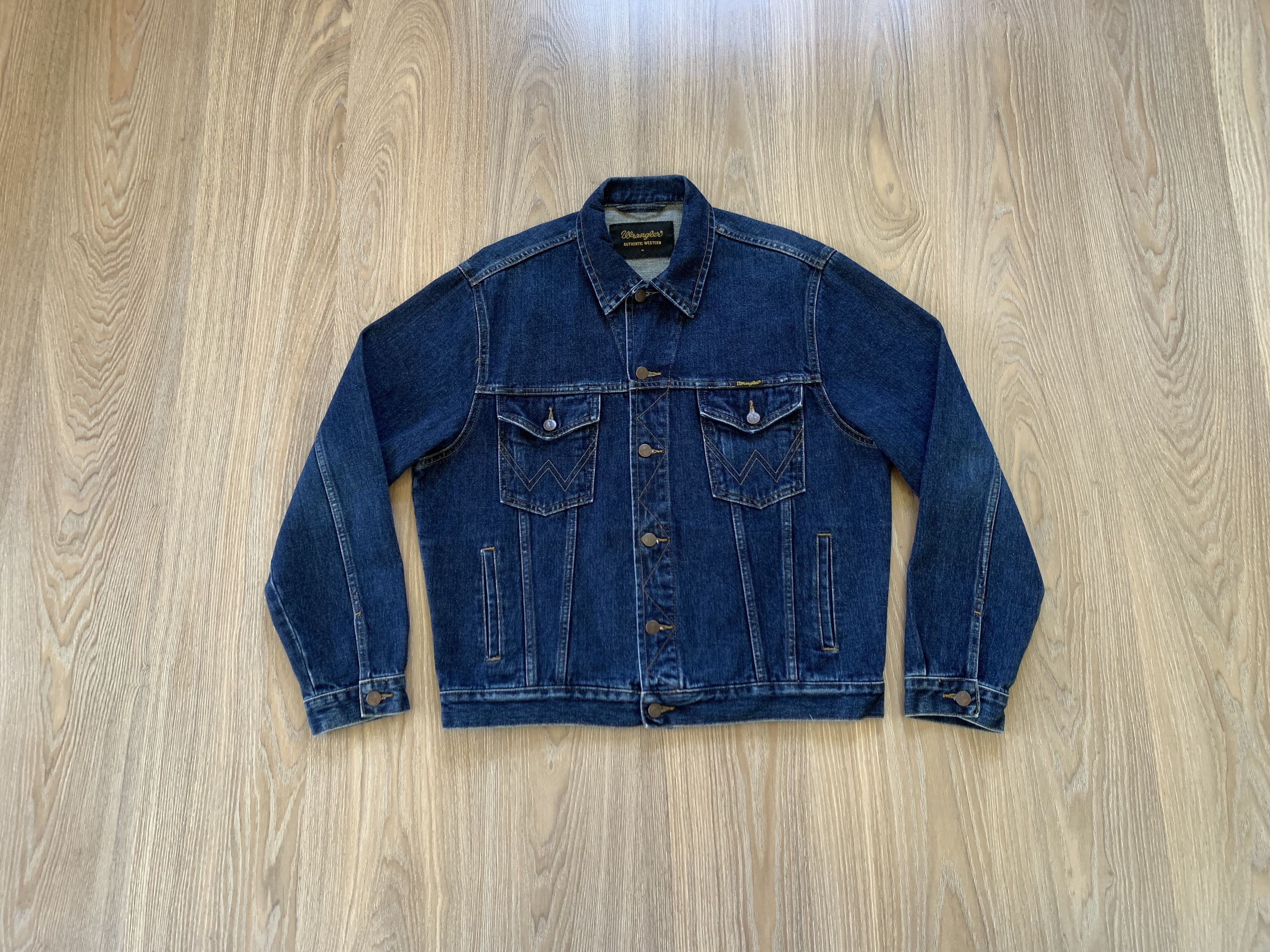 Wrangler Wrangler Blue Authentic Western Denim Jacket Size US M / EU 48-50 / 2 - 1 Thumbnail