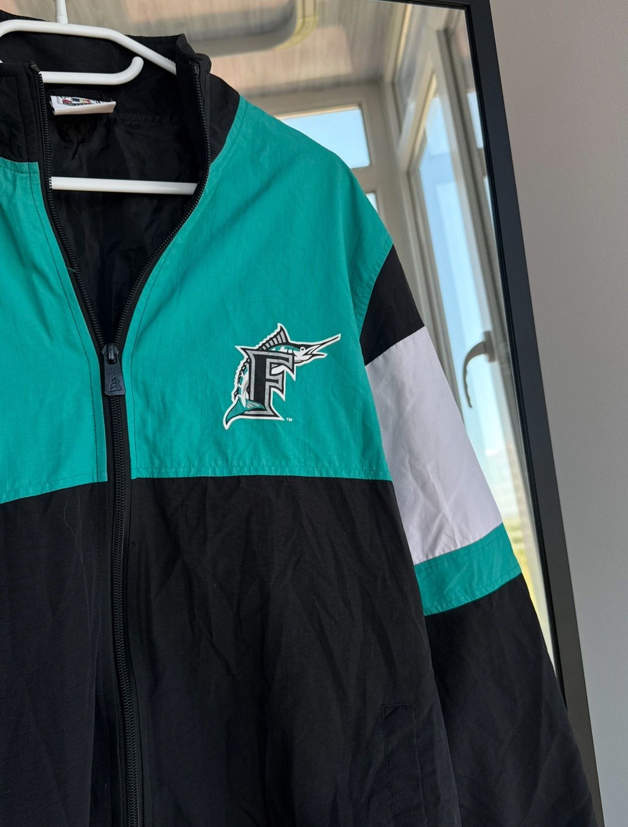 New Era New Era Florida Marlins MLB Baseball Jacket Sz L Size US L / EU 52-54 / 3 - 3 Thumbnail
