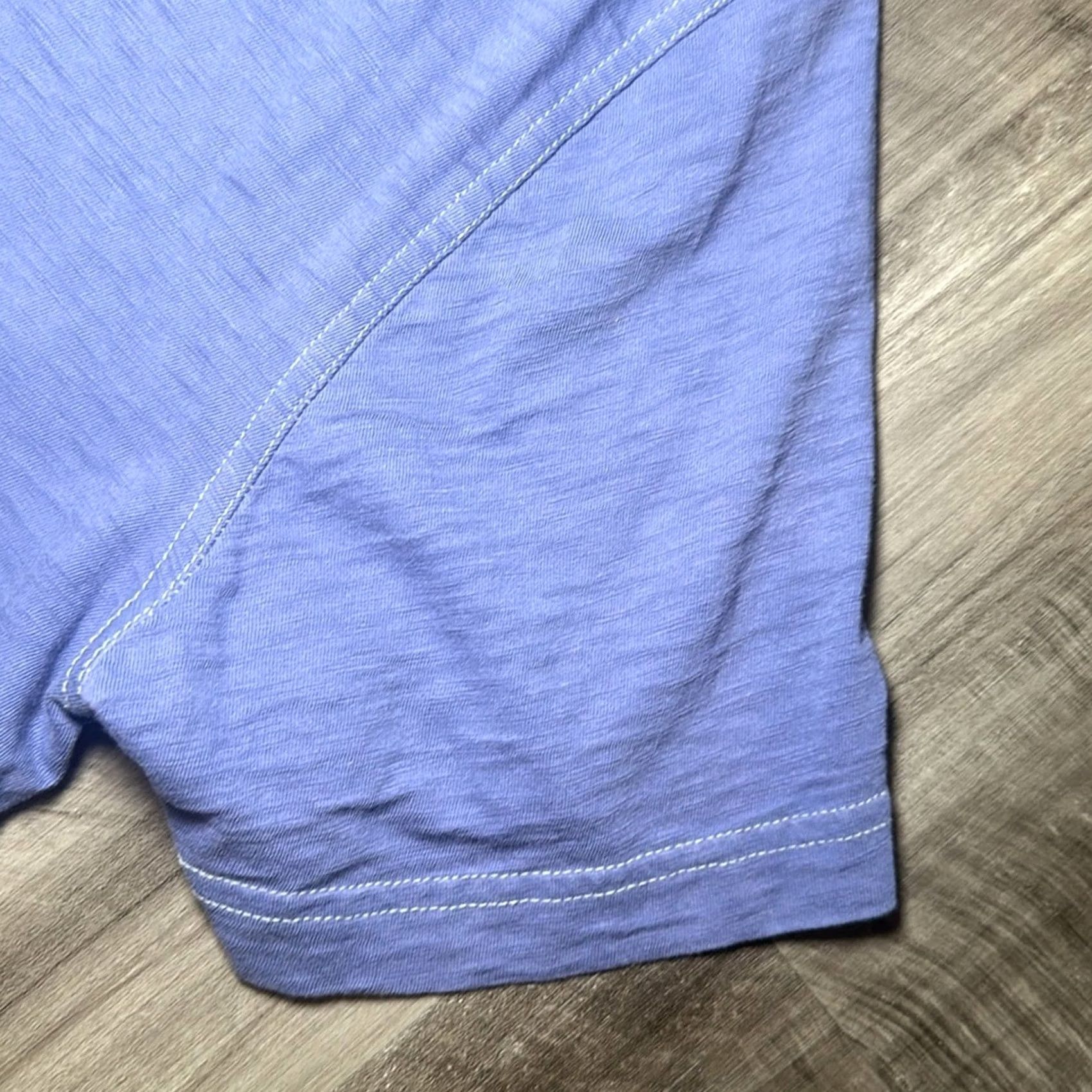 Vintage Robert Barakett Georgia Jersey Pocket Polo L Men Purple Shirt Size US L / EU 52-54 / 3 - 4 Thumbnail