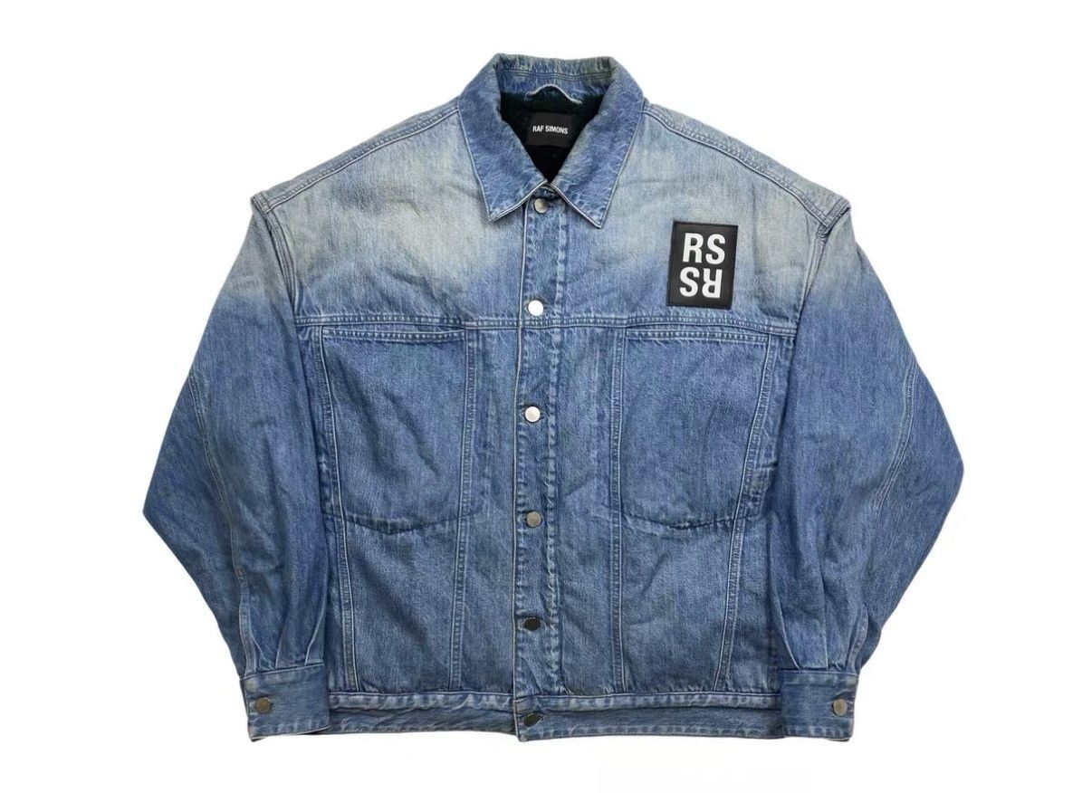Raf Simons Raf Simons AW20 Fur-Lined Oversized Denim Jacket J31 Size US S / EU 44-46 / 1 - 1 Thumbnail