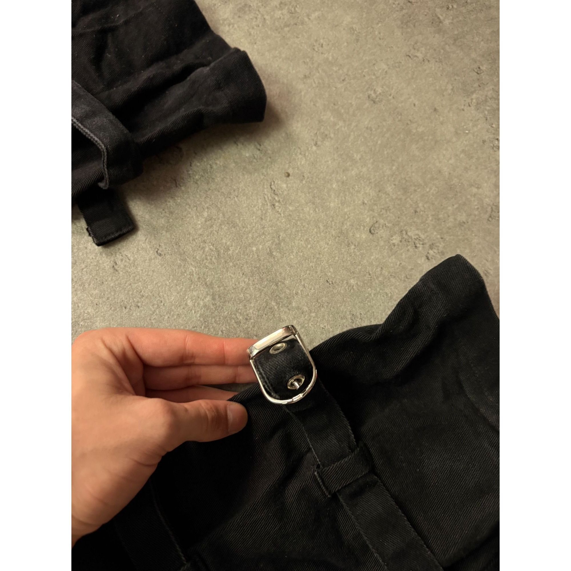 Punk and Yo Gothicana by EMP Men’s Bondage Pants Black Straps D-Rings Go Size US 34 / EU 50 - 8 Thumbnail