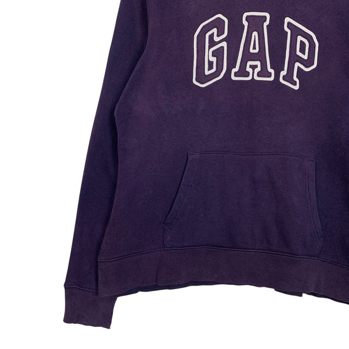 Gap Vintage Gap Purple Big Logo Hoodie Size US XL / EU 56 / 4 - 3 Thumbnail