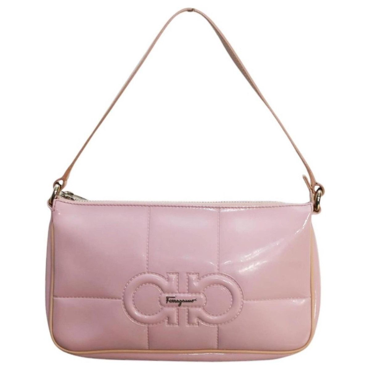 Salvatore Ferragamo Salvatore Ferragamo Gancini pochette clutch shoulder bag Size ONE SIZE - 1 Thumbnail
