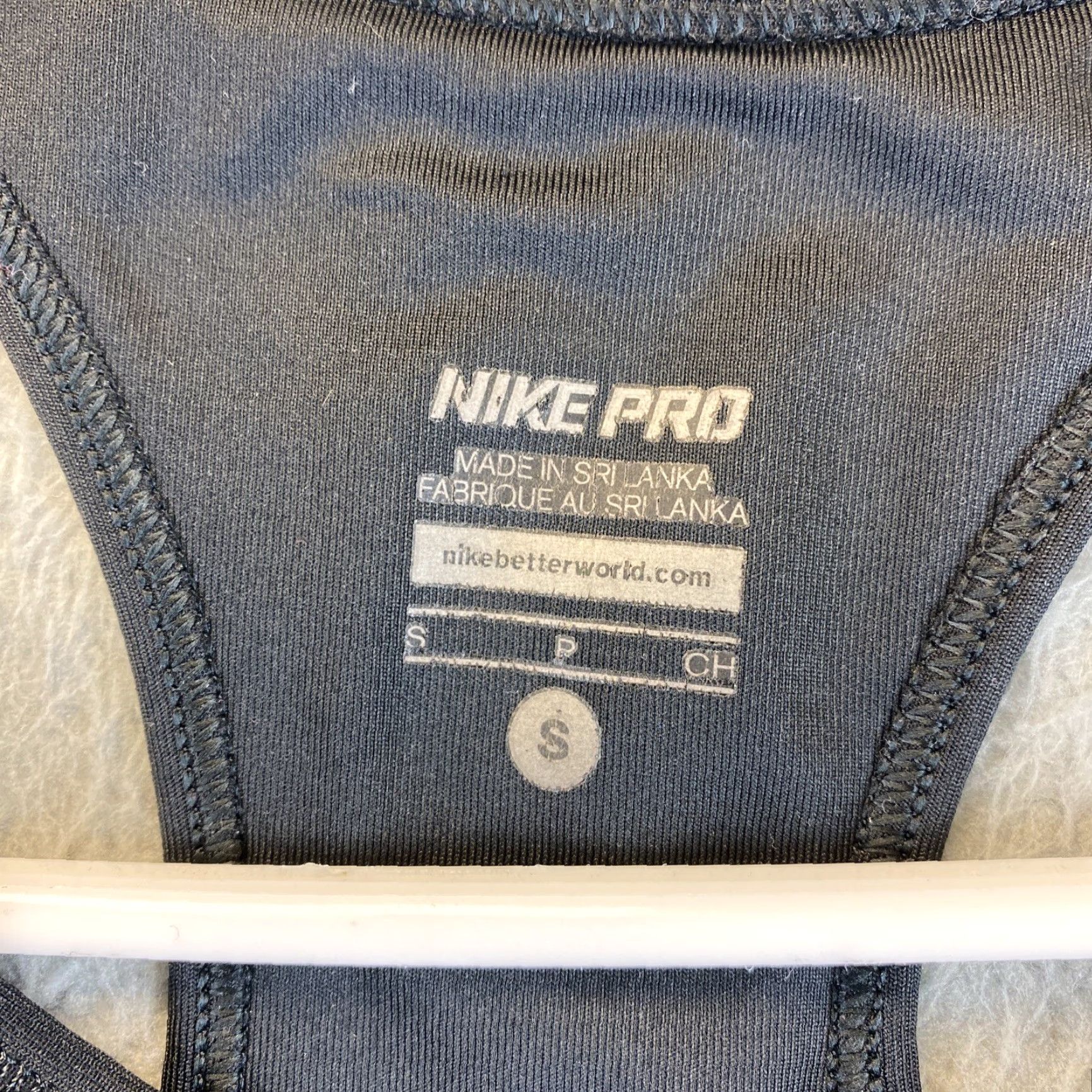Nike Nike Sports Bra Size Small Womens Black GUC Size ONE SIZE - 4 Thumbnail