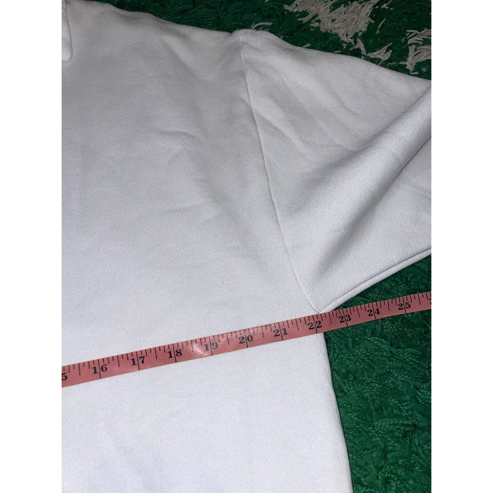 Jerzees Vintage Steamboat Sweatshirt 1/4 Zip White Crewneck L Size US L / EU 52-54 / 3 - 11 Thumbnail