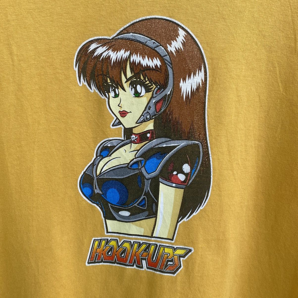 Hook-Ups × Vintage VINTAGE HOOK-UPS SPELLOUT SKATE STYLE TSHIRT Size US M / EU 48-50 / 2 - 2 Thumbnail