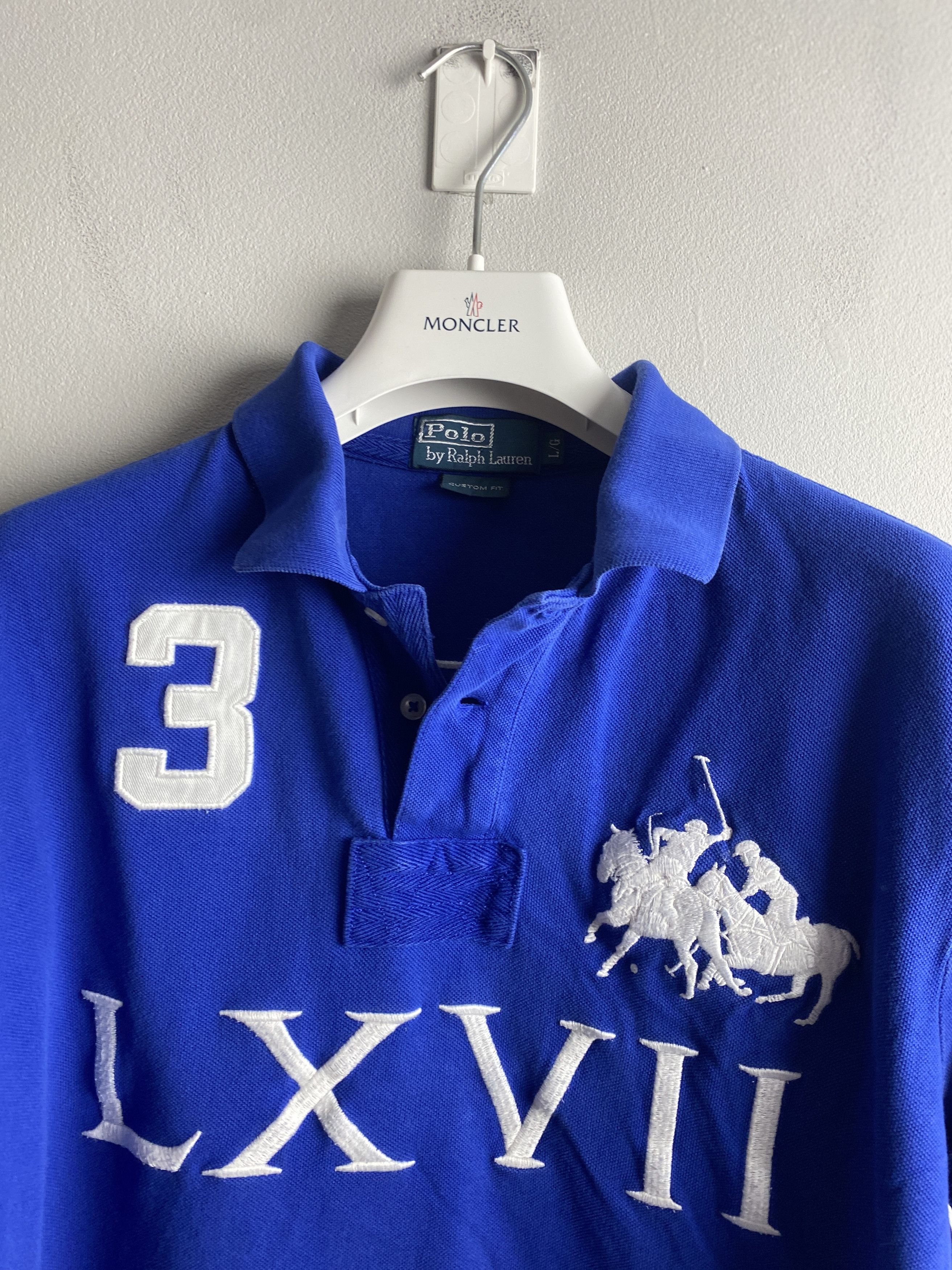 Polo Ralph Lauren Polo Ralph Lauren LXVII 3 big pony polo t-shirt tee Size US L / EU 52-54 / 3 - 2 Thumbnail