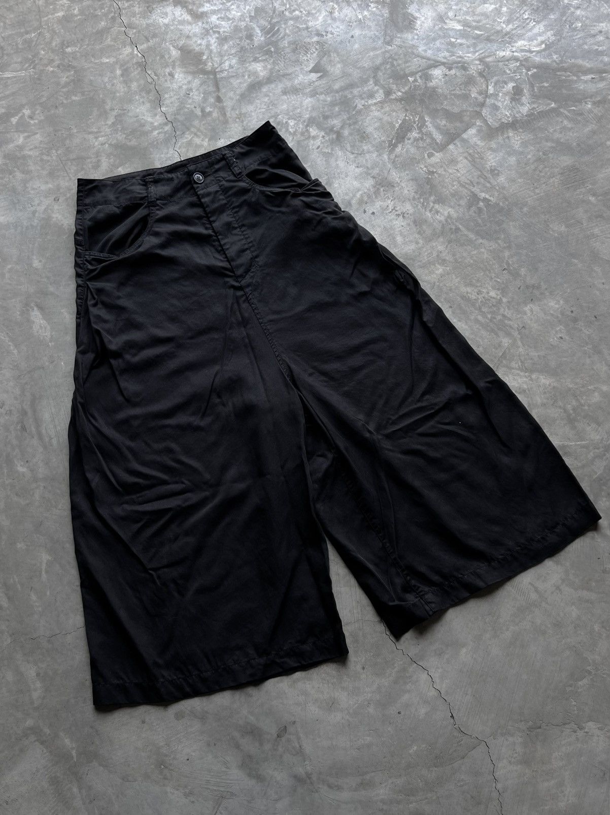 Issey Miyake CABANE de ZUCCA Wide-Leg Jort Pant Issey Miyake Size US 30 / EU 46 - 8 Thumbnail