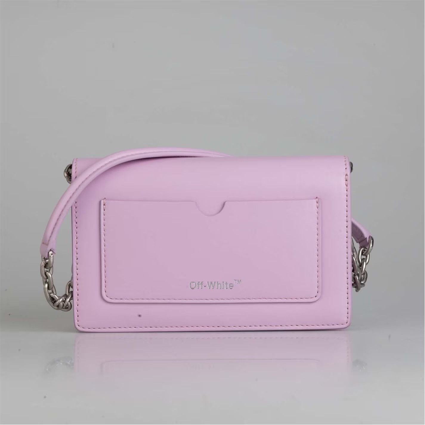 Off-White o1g2r1mq0225 Size: OS / Jitney 0.5 Shoulder Bag in Lilac Size ONE SIZE - 4 Thumbnail