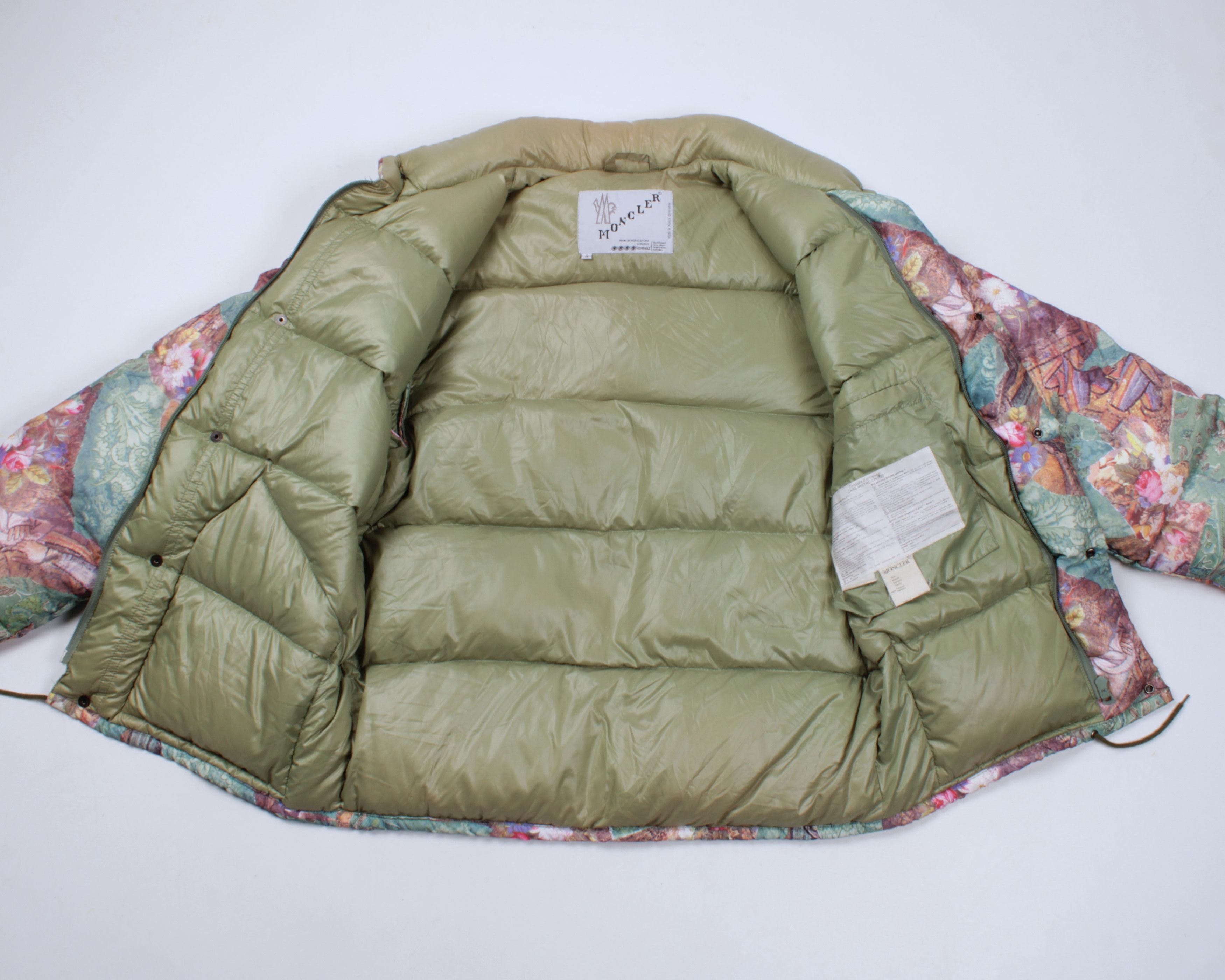 Moncler Moncler Grenoble Vintage Down Floral Jacket Ski sz 3 Size US L / EU 52-54 / 3 - 2 Thumbnail