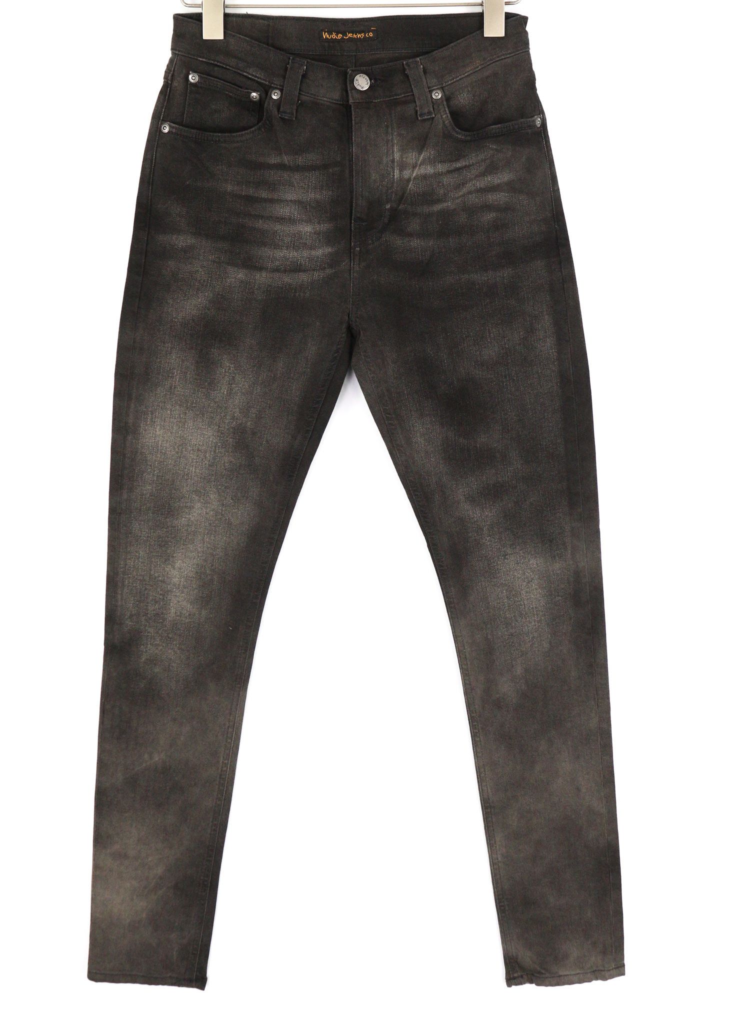 Nudie Jeans PIPE LED W30/L32 Grey Marble Organic Skinny Zip Dark 81911 Size US 30 / EU 46 - 1 Thumbnail