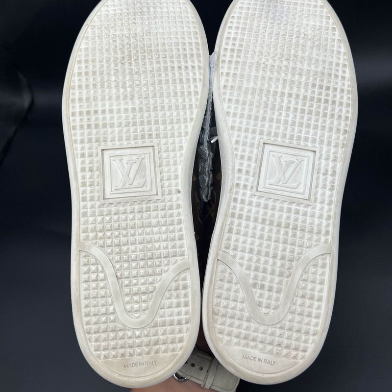 Louis Vuitton Louis Vuitton Stylish Monogram Low-Top Sneakers -2508 Size US 8 / IT 38 - 4 Thumbnail