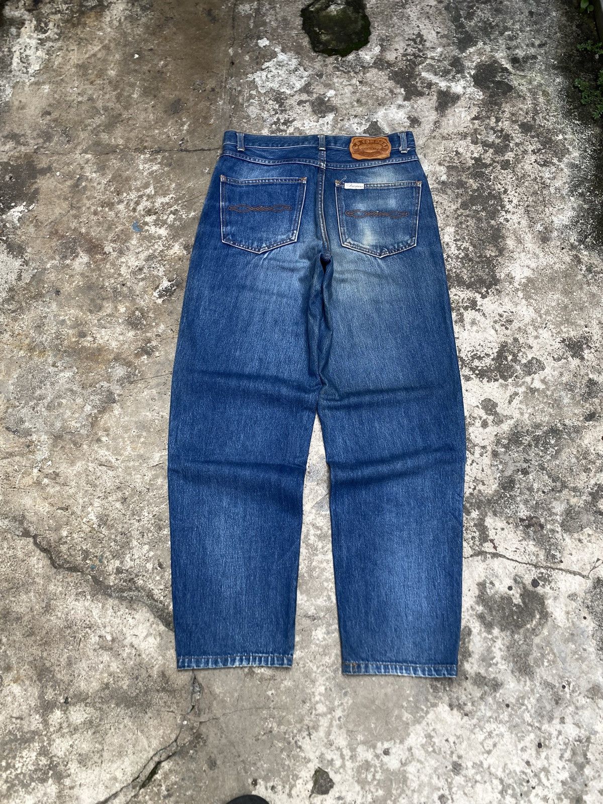 C.P. Company Vintage C.P Company Barrel Blue Jeans Size US 30 / EU 46 - 2 Thumbnail