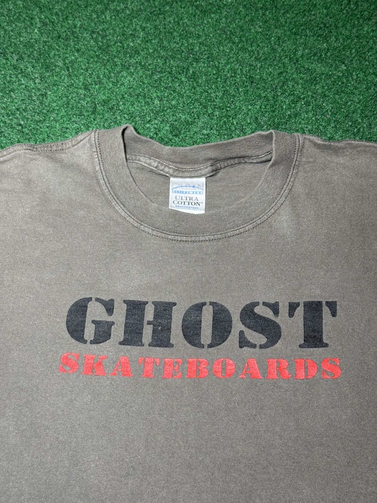 Vintage Ghost Skateboards Vintage 90s Y2K Skater Grunge Lrg T Shirt Size US L / EU 52-54 / 3 - 2 Thumbnail