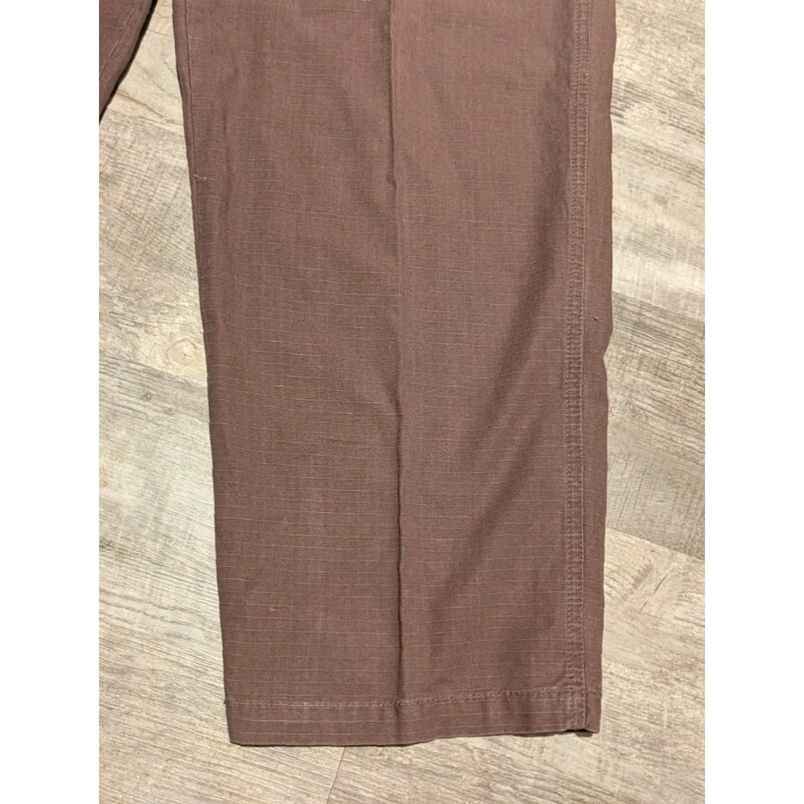 Girl Skateboards Vintage Yes Girl Skateboard Company Ripstop Chino Pants Mens 32 Khaki 29" Inseam USA Made Size US 32 / EU 48 - 4 Thumbnail