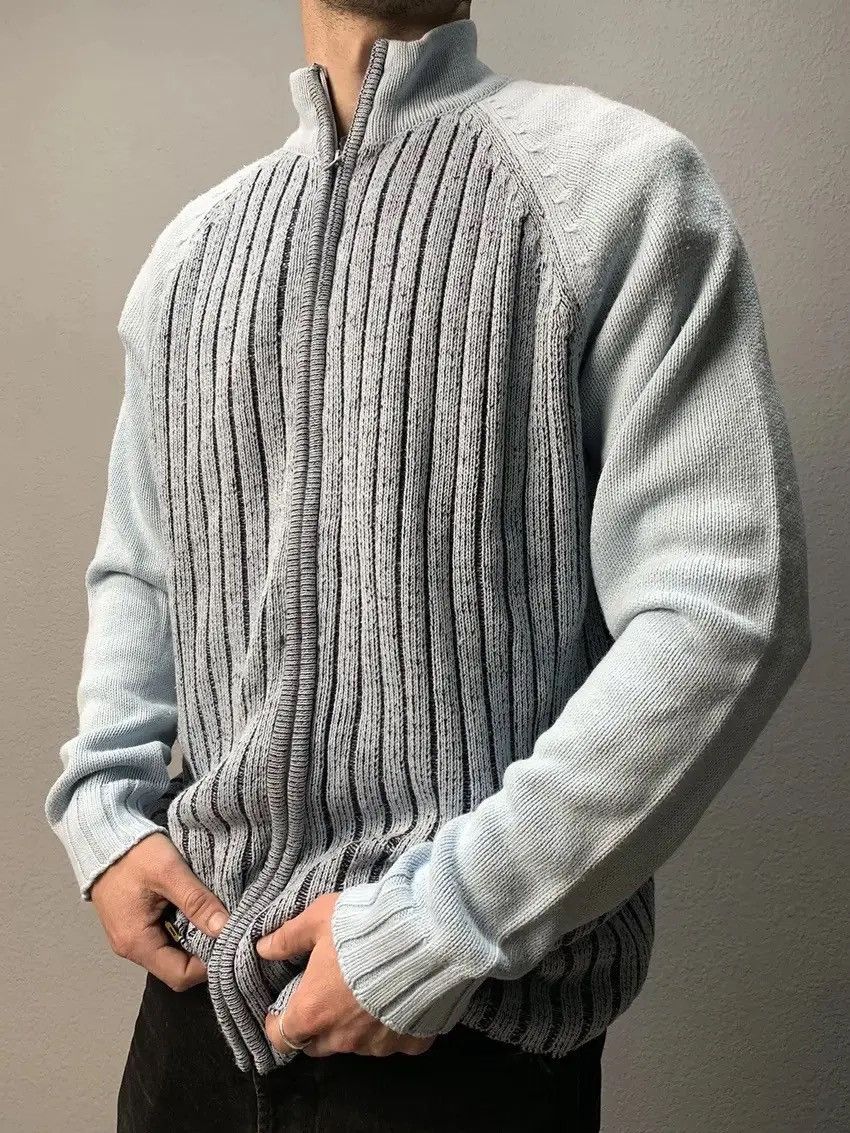 Diesel × Japanese Brand Vintage Y2K Diesel Distressed Faded Effect sweater skulls Size US L / EU 52-54 / 3 - 2 Thumbnail