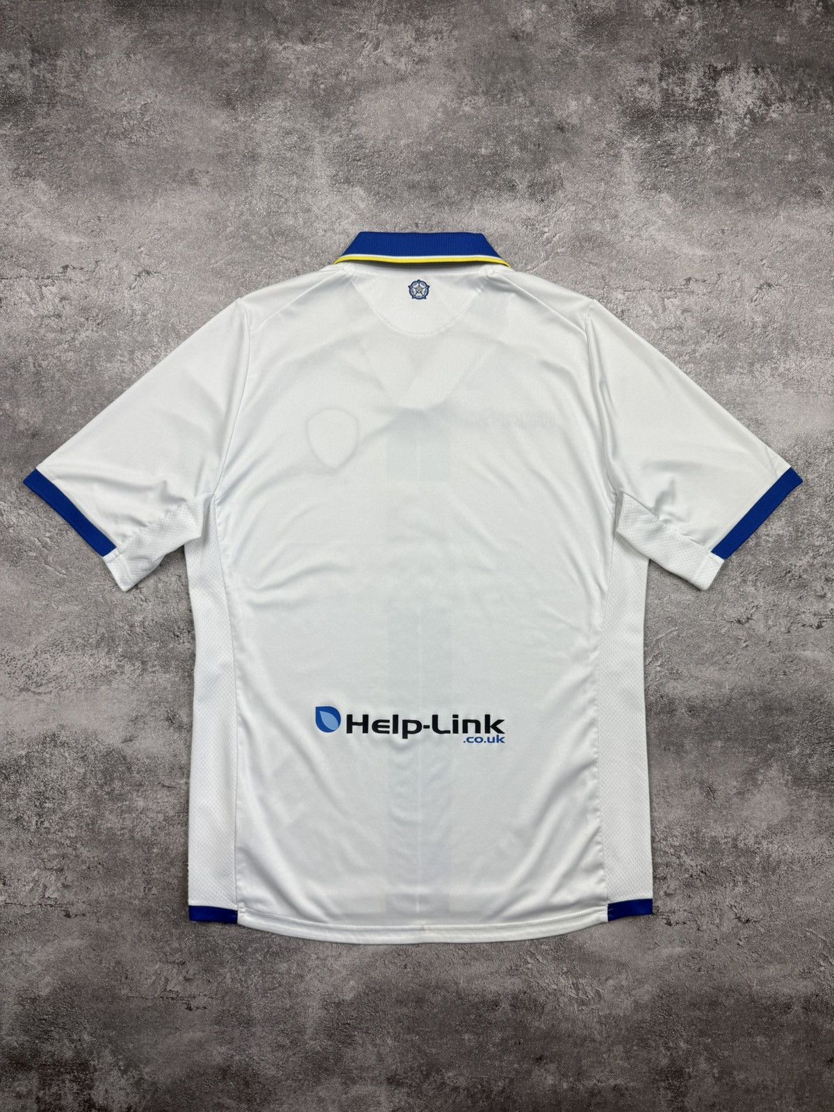 Macron Leeds United FC Macron Home Football Shirt Soccer Jersey Size US L / EU 52-54 / 3 - 16 Thumbnail