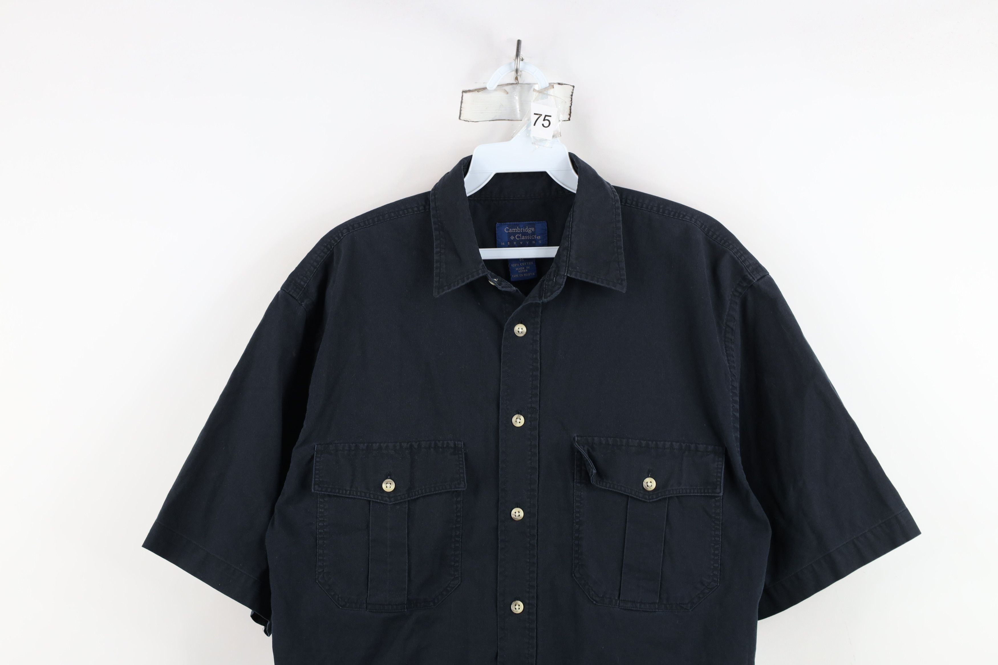 Vintage Vintage 90s Streetwear Short Sleeve Collared Button Shirt Size US M / EU 48-50 / 2 - 2 Thumbnail