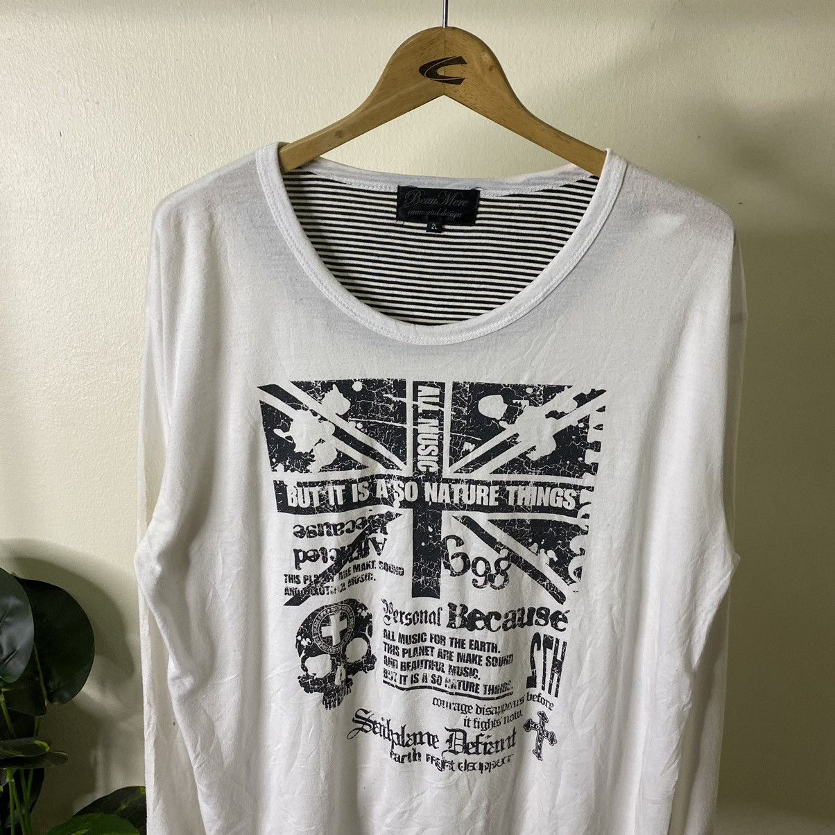 If Six Was Nine × Japanese Brand × Seditionaries Beaumere Seditionaries Poem Cyber Gothic Punk LS Tee Size US L / EU 52-54 / 3 - 2 Thumbnail