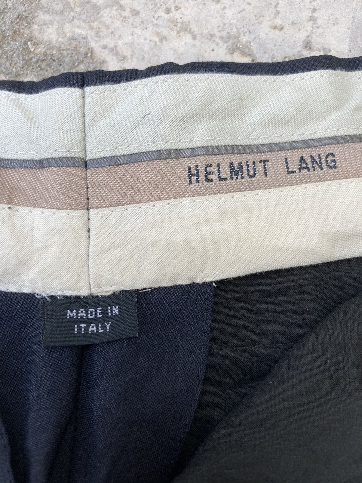 Helmut Lang Helmut Lang Navy Blue Trousers Pants Size US 30 / EU 46 - 7 Thumbnail