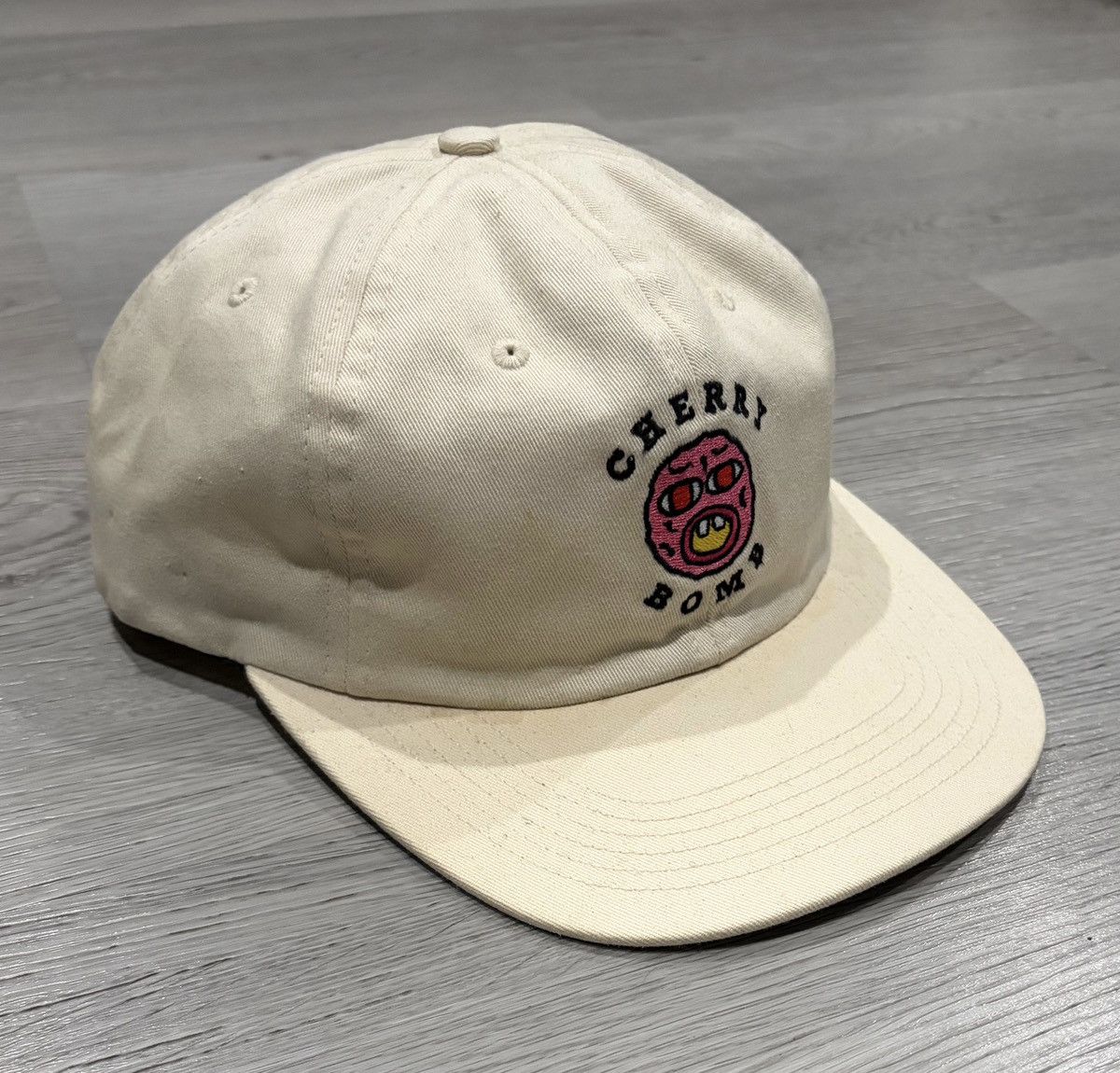 Golf Wang Golf Wang Cherry Bomb Hat Cream 2015 golf le fleur Size ONE SIZE - 3 Thumbnail