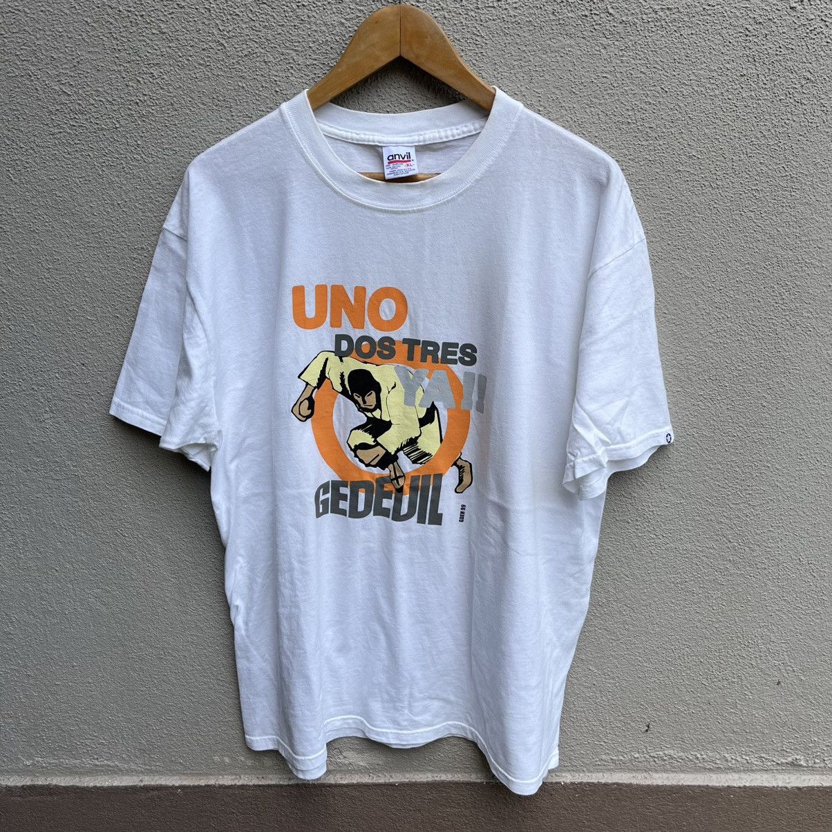 Good Enough 90s GOOD ENOUGH Gedevil tee vintage Size US XL / EU 56 / 4 - 1 Thumbnail