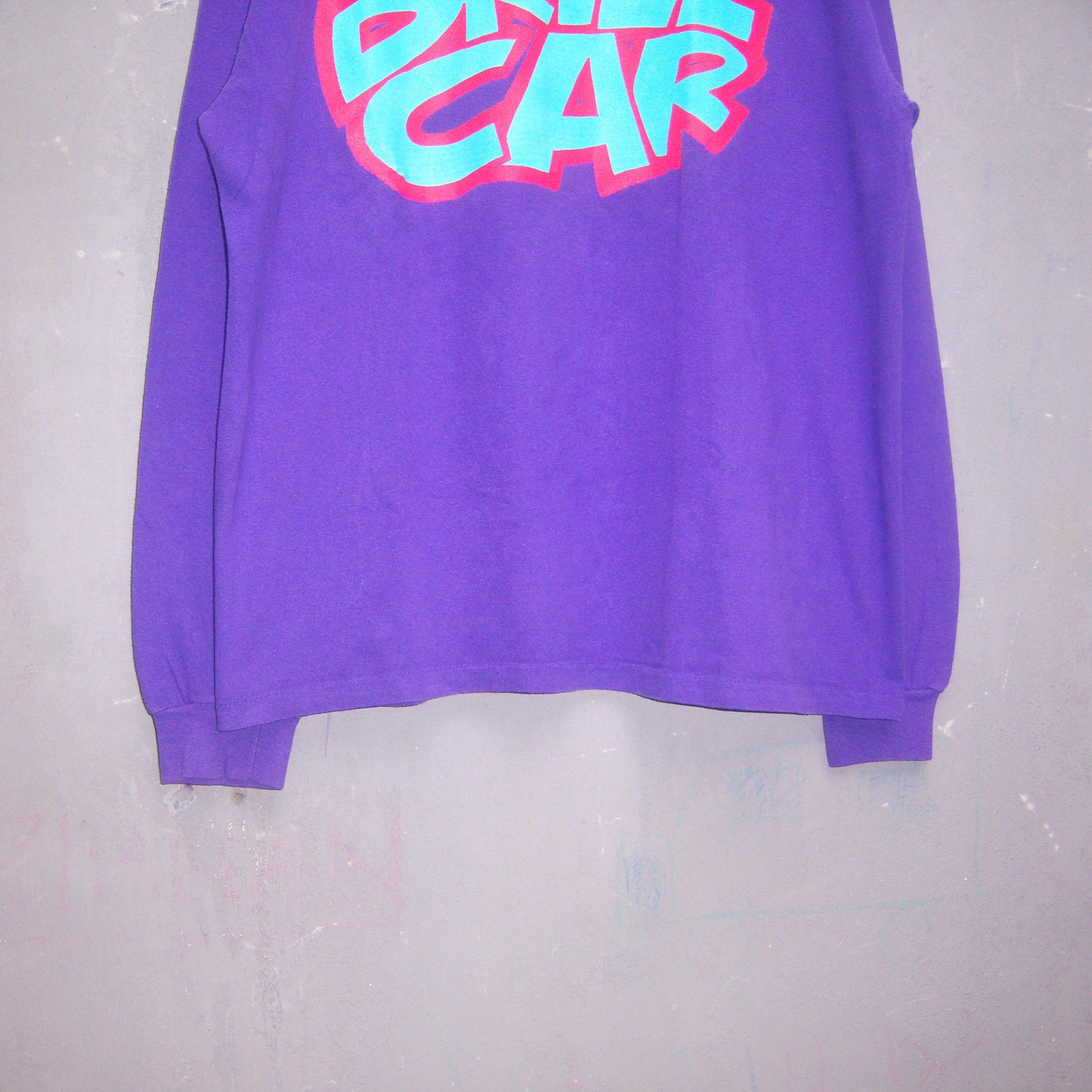 Band Tees × Vintage 1991 Big Drill Car - Batch Purple T shirt Size US XL / EU 56 / 4 - 6 Thumbnail