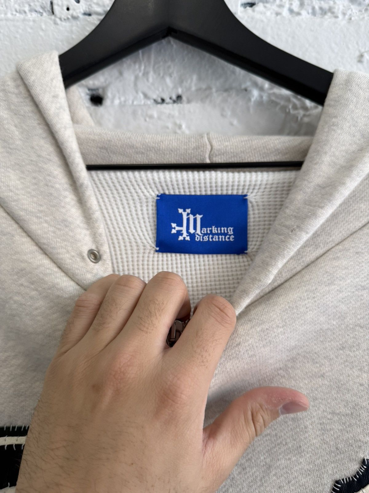 Marking Distance MARKING DISTANCE ‘GIRLFRIEND’ ZIP UP HOODIE Size US L / EU 52-54 / 3 - 4 Thumbnail