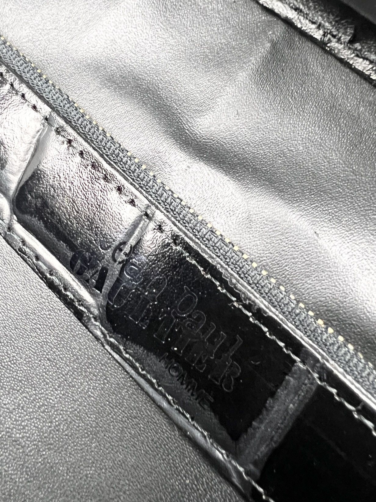 Jean Paul Gaultier Vintage Jean Paul Gaultier Alligator Embossed Sling Bag Size ONE SIZE - 19 Thumbnail