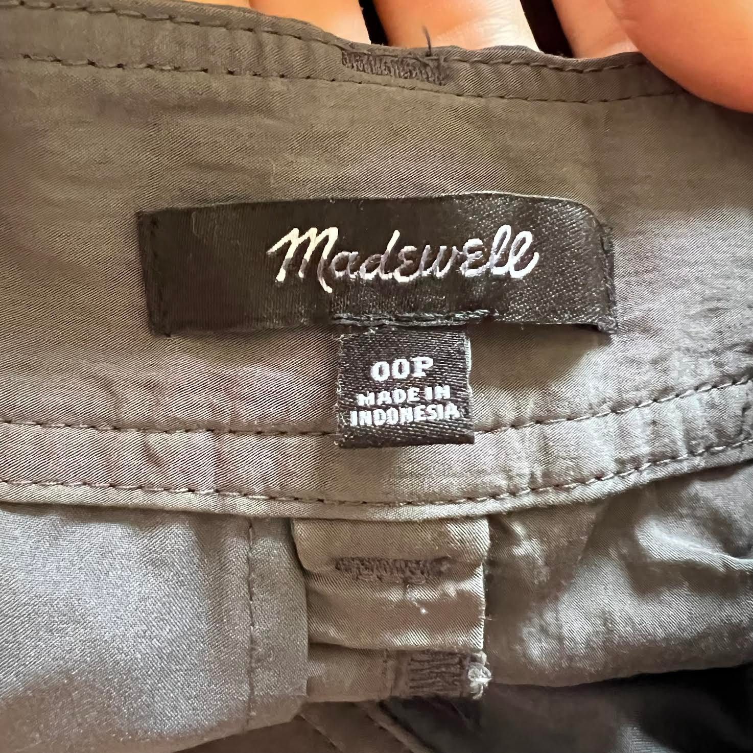 Madewell Madewell the petite harlow wide-leg cargo pant size 00P Size 24" / US 00 / IT 34 - 5 Thumbnail