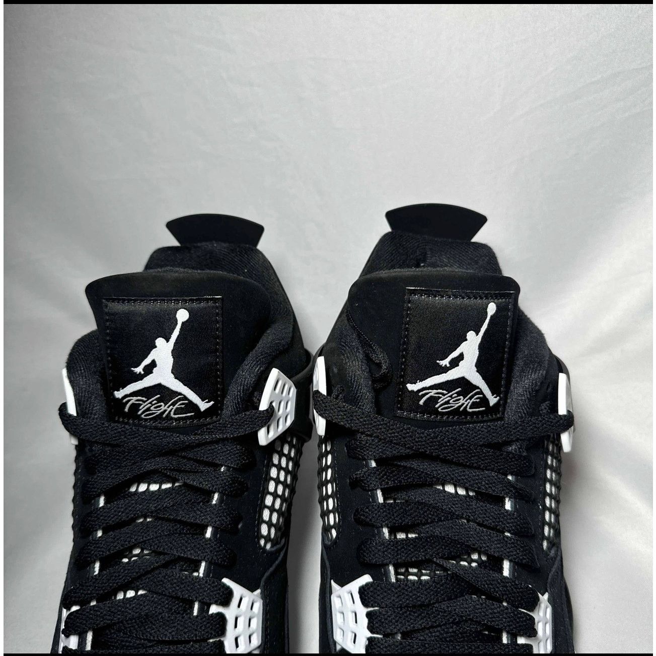 Jordan Brand × Nike Size 10.5 Nike Air Jordan 4 Retro White Thunder Men's Shoes Size US 10.5 / EU 43-44 - 5 Thumbnail