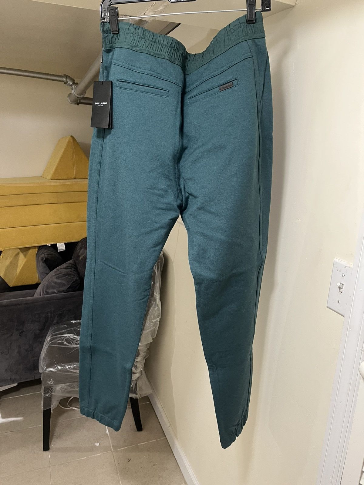 Saint Laurent Paris Saint Laurent Cassandra Terry Sweatpants Sz L Size US 34 / EU 50 - 4 Thumbnail