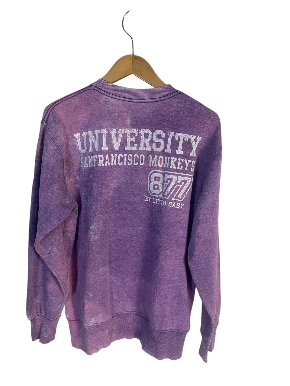 Japanese Brand University San Francisco monkeys sweatshirt by uittg baby Size US M / EU 48-50 / 2 - 2 Thumbnail
