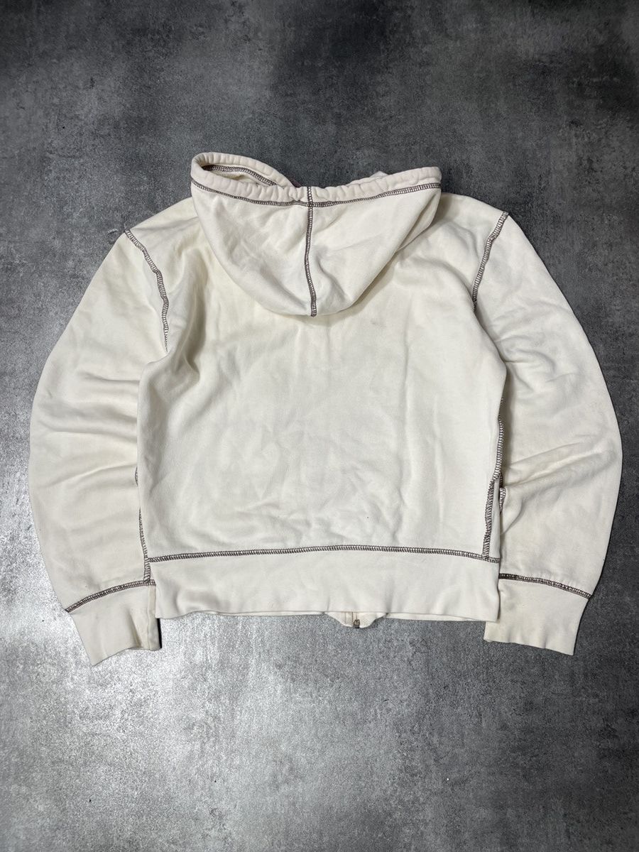 Vintage 🔥RARE🔥Vintage Y2K Hoodie Zip Spellout Boxy USA Boston Size S / US 4 / IT 40 - 3 Thumbnail