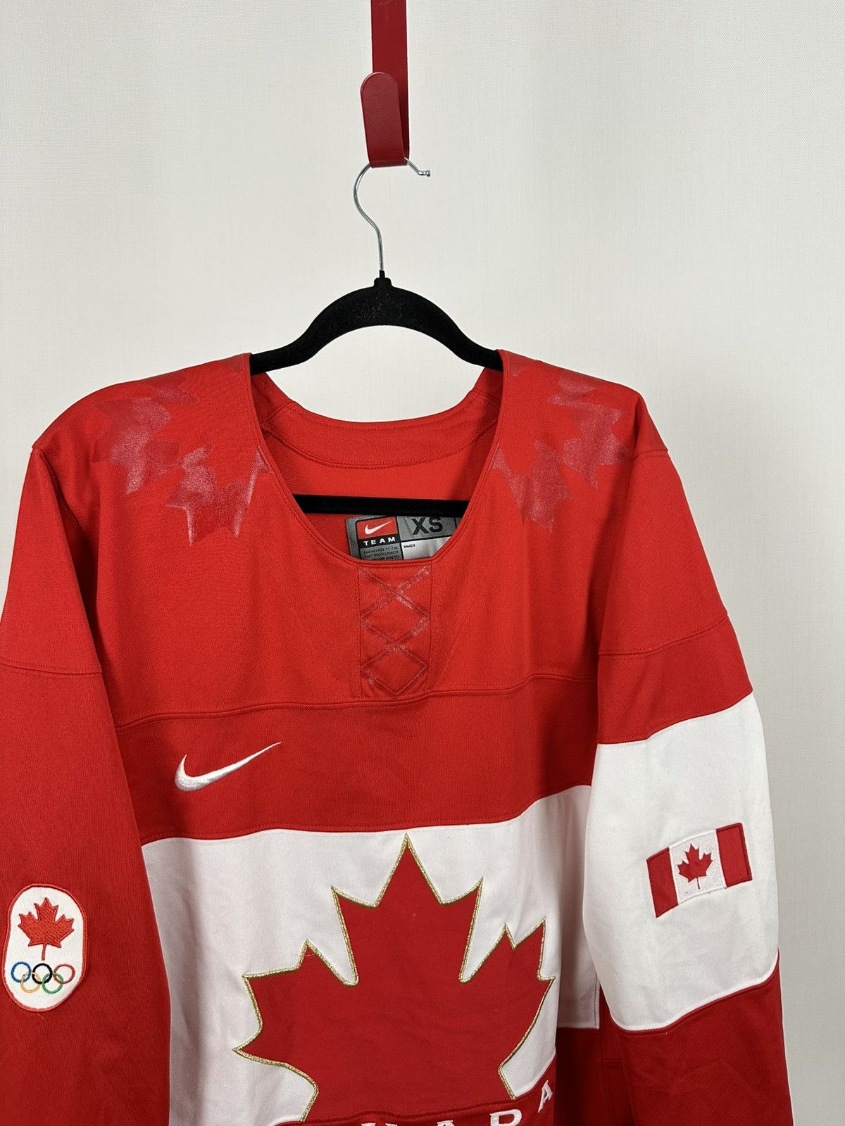 Nike Nike Team Canada 2014 Sochi Olympics Hockey Jersey Red XS Size US XS / EU 42 / 0 - 8 Thumbnail