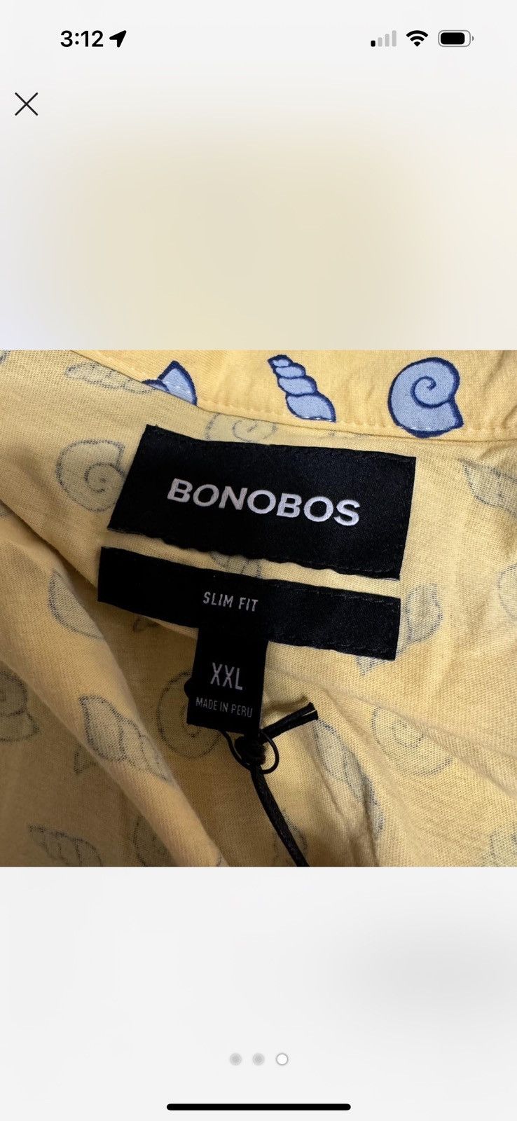 Bonobos Brand New Bonobos Yellow and blue paisley short sleeve Size US XXL / EU 58 / 5 - 3 Thumbnail