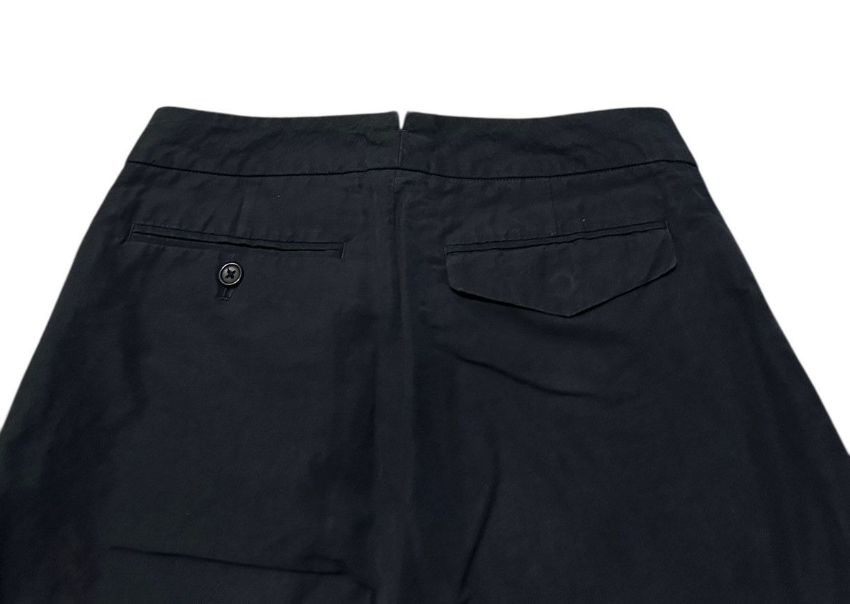 Margaret Howell Margaret howell Women's Linen Blend Crop Wide Pants in black Size 29" - 5 Thumbnail