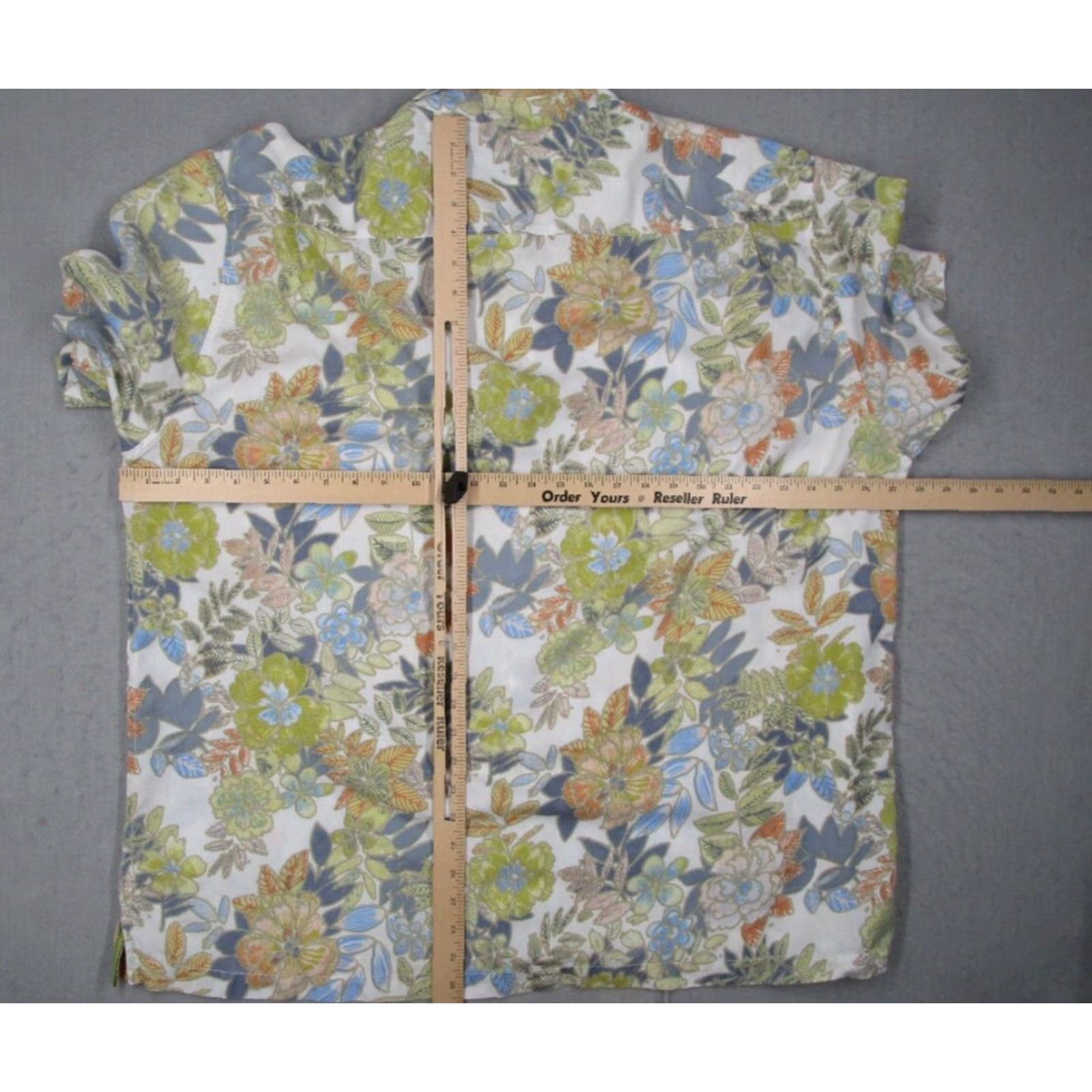 Tommy Bahama VINTAGE Tommy Bahama Shirt Men 3XL Short Sleeve Green Floral Hawaiian Tiki Beach Tropical Size US XXL / EU 58 / 5 - 5 Thumbnail