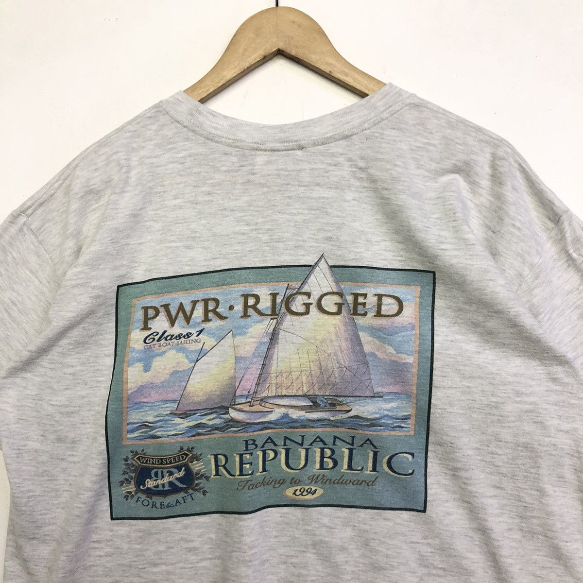 Banana Republic × Vintage Vintage Banana Republic Backphoto Tshirt Size US S / EU 44-46 / 1 - 3 Thumbnail
