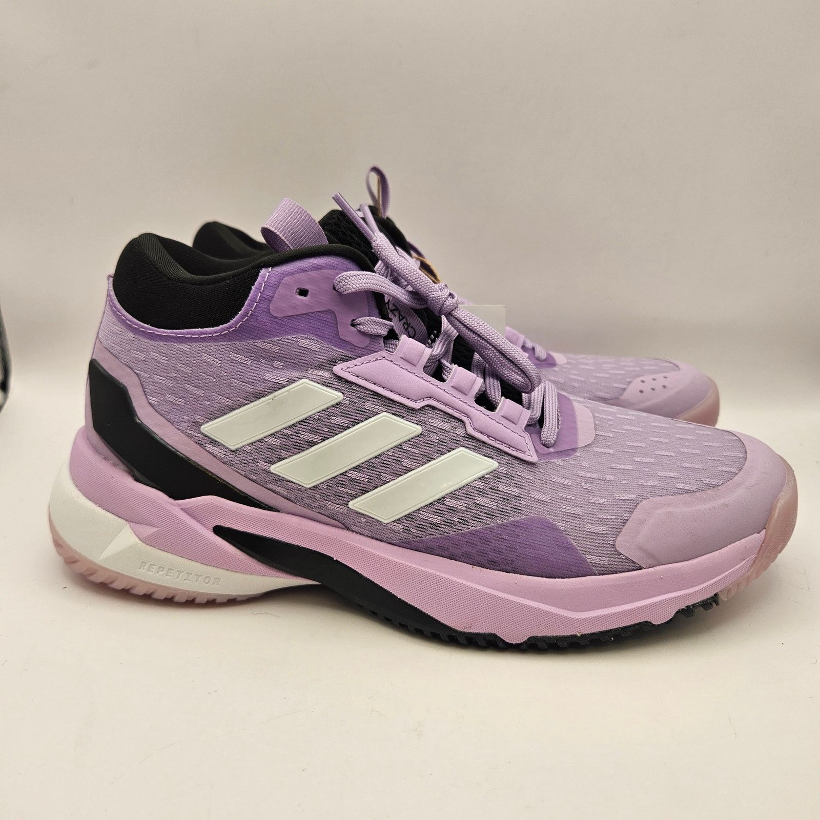 Adidas ADIDAS WOMEN'S 6.5 CRAZYFLIGHT 6 MID PURPLE INDOOR VOLLEYBAL Size US 6.5 / IT 36.5 - 4 Thumbnail