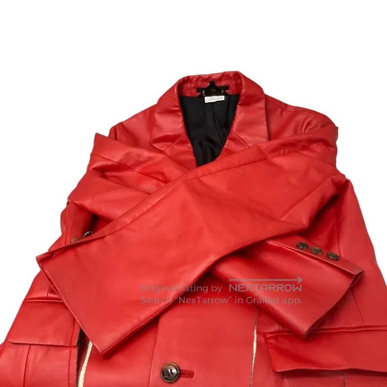 Comme des Garcons Comme des Garcons Blood and roses tear the coat Size S / US 4 / IT 40 - 3 Thumbnail